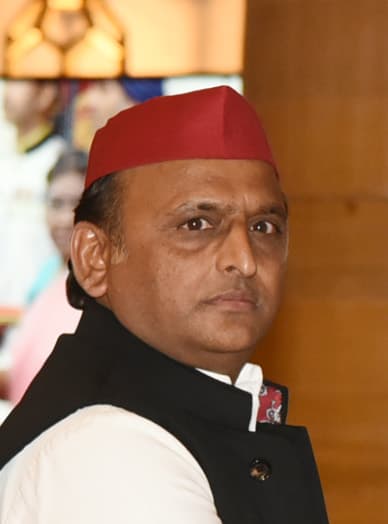 Portrait of Akhilesh Yadav
