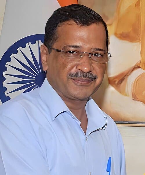 Portrait of Arvind Kejriwal