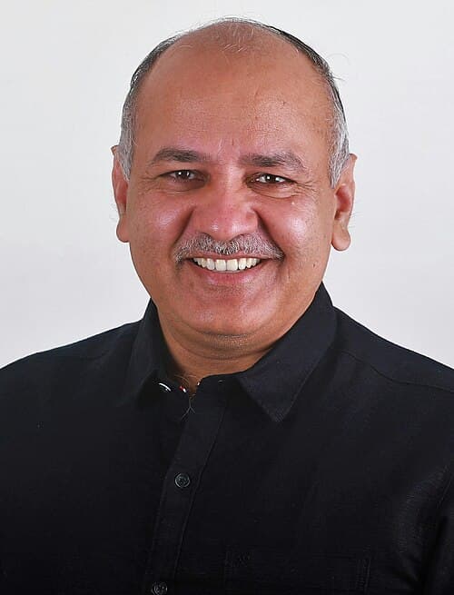 Portrait of Manish Sisodia