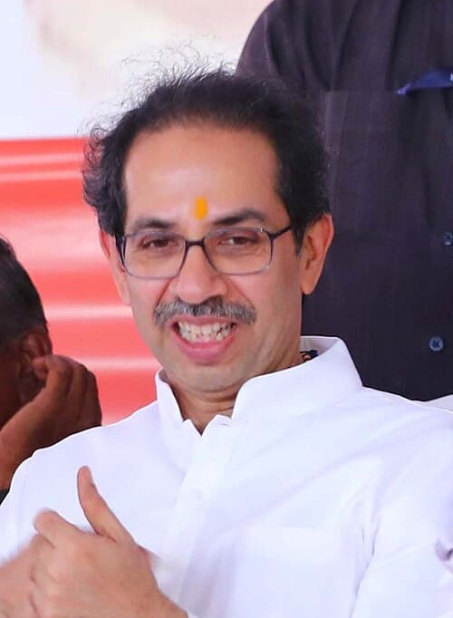 Portrait of Uddhav Thackeray