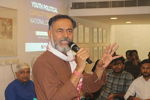 Portrait of Yogendra Yadav